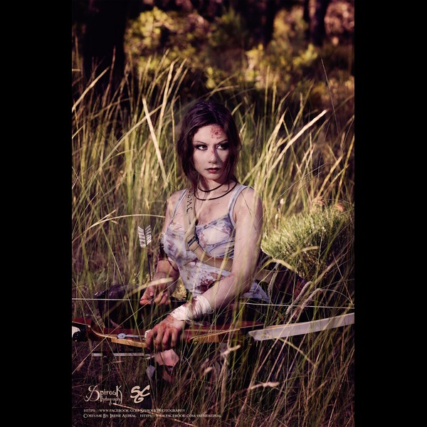 Irene Astral as Lara Croft
