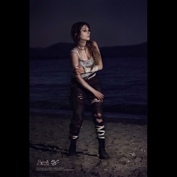 Irene Astral as Lara Croft
