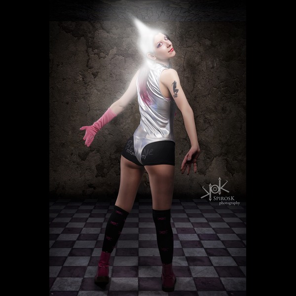 Eleni Von Mondlicht as Silver (Magical Girl) Harley Quinn