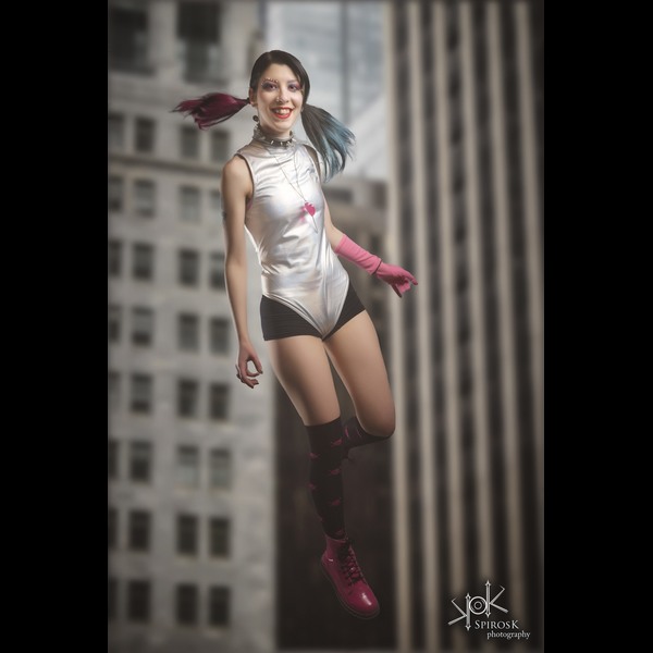 Eleni Von Mondlicht as Silver (Magical Girl) Harley Quinn