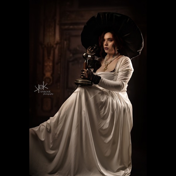 Eva Leexart as Lady Dimitrescu from Resident Evil Village