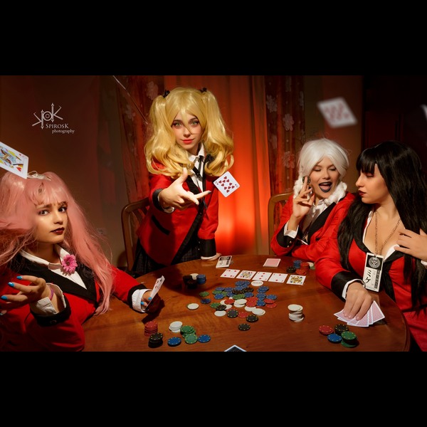 The Fullhouse Team as Kakegurui characters
