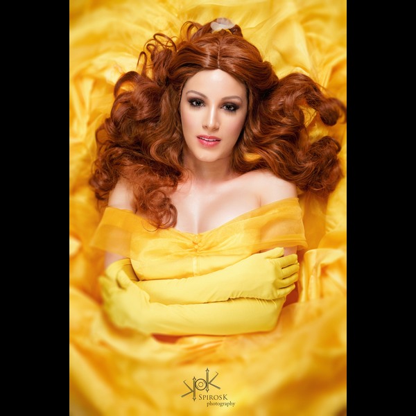 Grace as Disney's Belle