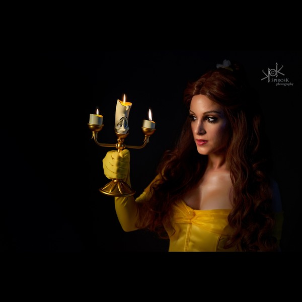 Grace as Disney's Belle