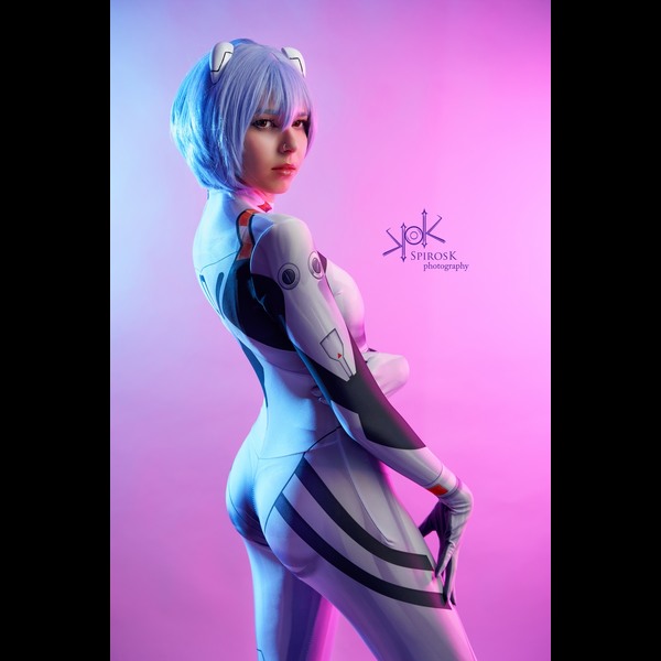 Kawaii Demon as Rei Ayanami