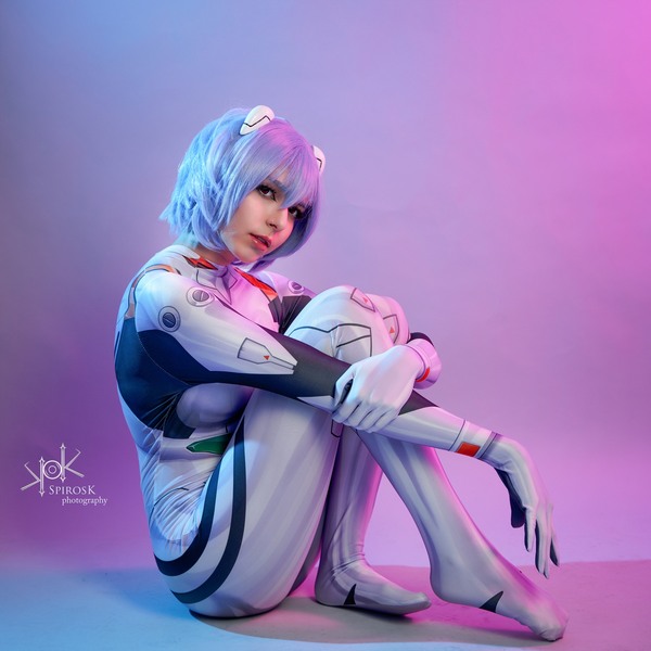 Kawaii Demon as Rei Ayanami