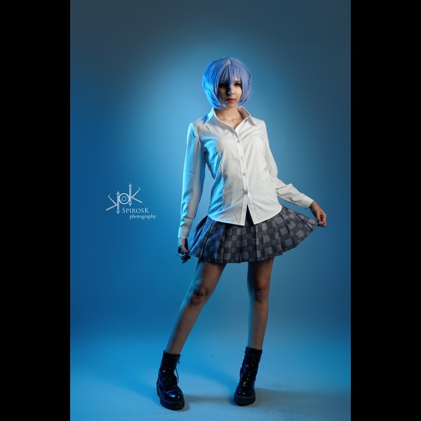 Kawaii Demon as Rei Ayanami