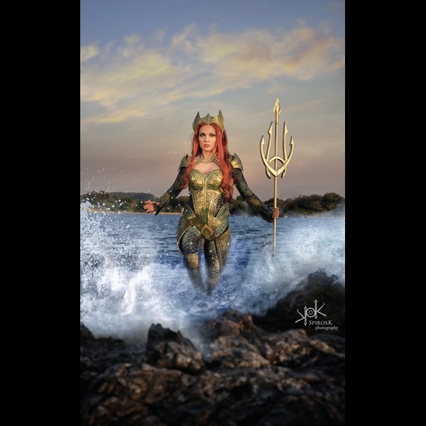Kirke as Mera from DC