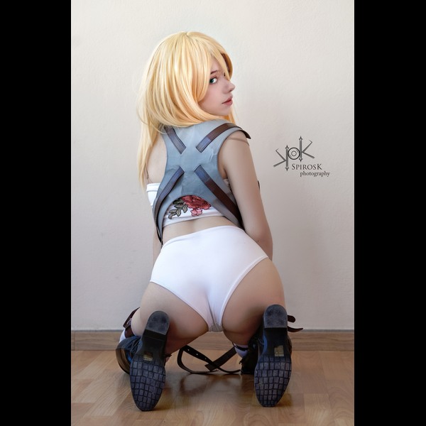 Yvaine Dazzling and YungLoli as Mikasa and Historia