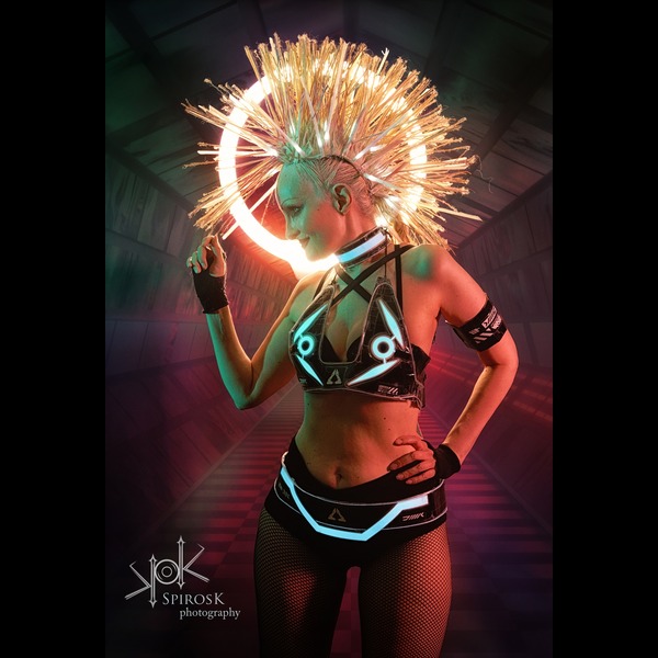 Shannon Chromegirl's Neon Cyberpunk