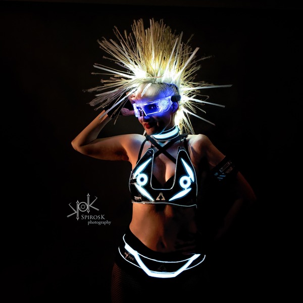 Shannon Chromegirl's Neon Cyberpunk