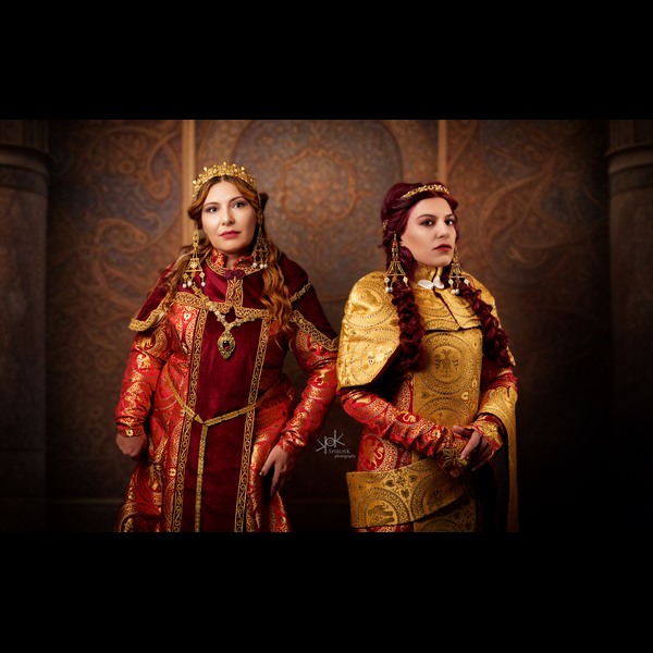 Byzantine Queen and Princess